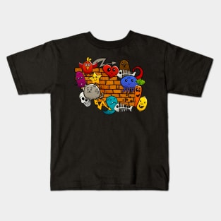 Funky Creatures Kids T-Shirt